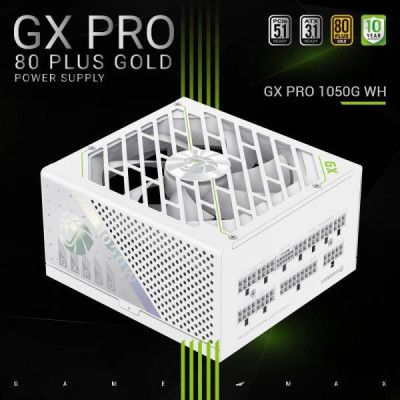 GameMax GX PRO 1050G WH