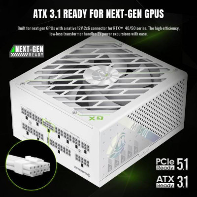 GameMax GX PRO 1050G WH