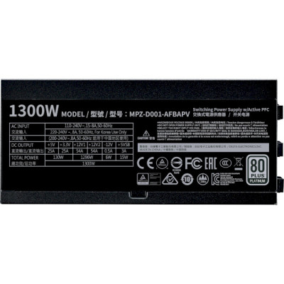 Cooler Master V1300 Platinum (MPZ-D001-AFBAPV-EU)