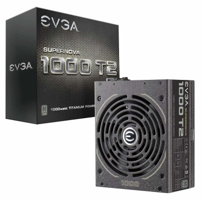 EVGA Supernova 1000 T2, 80+ Titanium 1000W 220-T2-1000-X1
