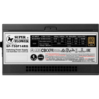 SuperFlower Leadex III SF-750F14RG 750W Gold RGB