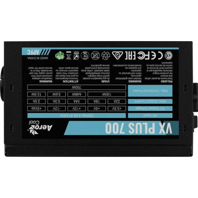 Aerocool VX Plus Stealth 700W (ACPN-VS70AEY.12)