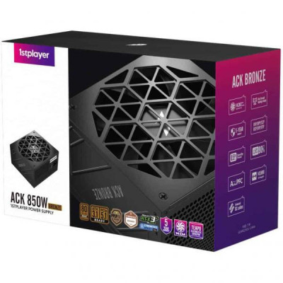 1stPlayer НА-850AA2 850W (ACK-BRZ-850-BK-EU)