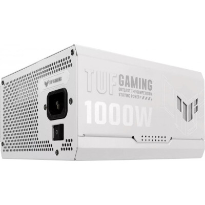 Asus TUF-GAMING-1000G-WHITE PCIE5 1000W Gold (90YE00S5-B0NA00)