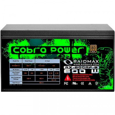Raidmax Cobra 600W (RX-600AF-B)