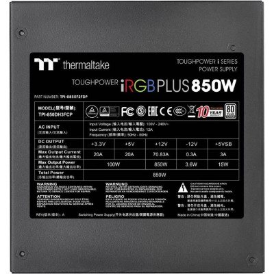 Thermaltake Toughpower iRGB Plus 850W (PS-TPI-0850F2FDPE-1)