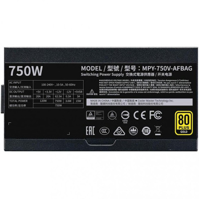 Cooler Master V Gold V2 750W (MPY-750V-AFBAG-EU)