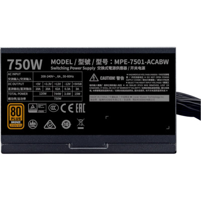 Cooler Master MWE 750 BRONZE V2 230V (MPE-7501-ACABW-B)
