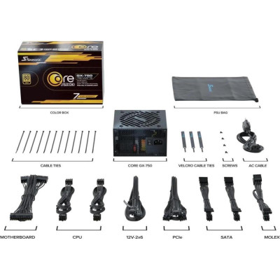 SeaSonic Core GX-750 Black