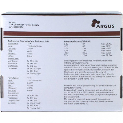 Inter-Tech Argus TFX-350W 82+ (88882154)