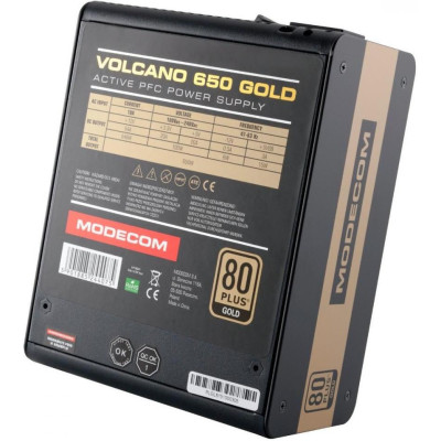 Modecom Volcano 650 Gold (ZAS-MC90-SM-650-ATX-VOLCA)