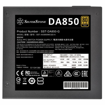 Silverstone STRIDER DA850-G 850W (SST-DA850-G)