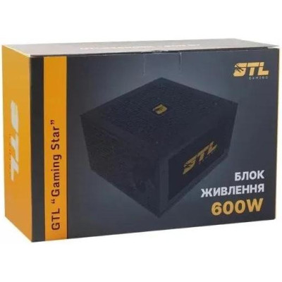 GTL Gaming Star 600W Black (GTLGS600BK)