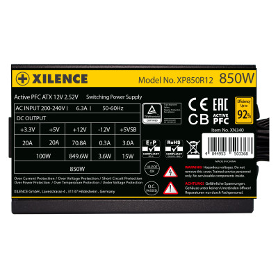 Xilence 850W Gaming Gold (XP850R12)