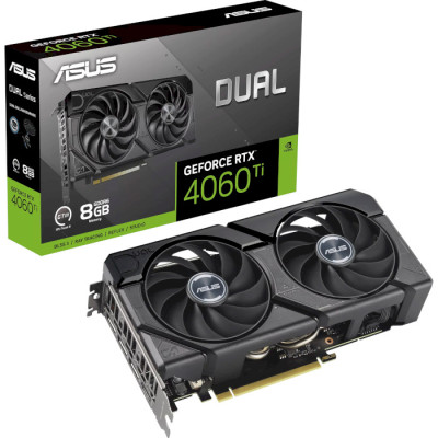 ASUS Dual GeForce RTX 4060 Ti EVO Edition 8GB GDDR6 (DUAL-RTX4060TI-8G-EVO)