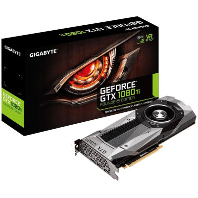 GIGABYTE GeForce GTX 1080 Ti Founders Edition 11G (GV-N108TD5X-B)