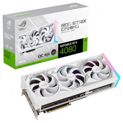 Asus GeForce RTX 4080 ROG Strix 16GB White OC (ROG-STRIX-RTX4080-O16G-WHITE)