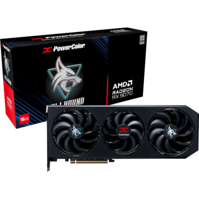 PowerColor Hellhound AMD Radeon RX 9070 16GB GDDR6 (RX9070 16G-L/OC)