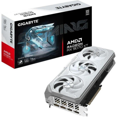 GIGABYTE Radeon RX 9070 XT GAMING OC ICE 16G (GV-R907XGAMINGOCICE-16GD)