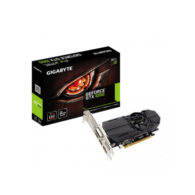 GIGABYTE GeForce GTX 1050 OC Low Profile 2G (GV-N1050OC-2GL)