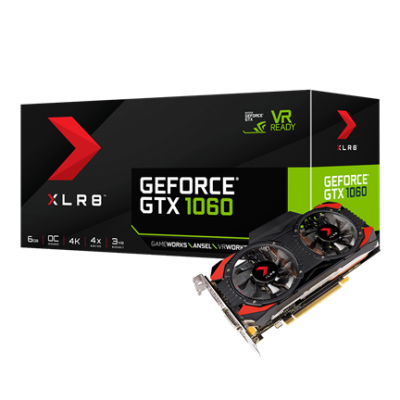 PNY GeForce GTX 1060 XLR8 OC GAMING (KF1060GTXXG6GEPB)