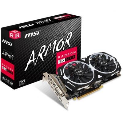MSI Radeon RX 570 4096Mb ARMOR OC (RX 570 ARMOR 4G OC)