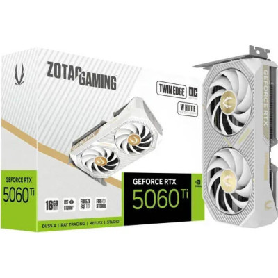Zotac GAMING GeForce RTX 5060 Ti 16GB Twin Edge OC White Edition (ZT-B50620Q-10M)