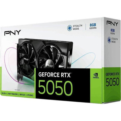 PNY GeForce RTX 5050 Dual Fan 8 GB (VCG50508DFXPB1)