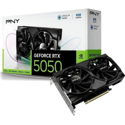 PNY GeForce RTX 5050 Dual Fan 8 GB (VCG50508DFXPB1)