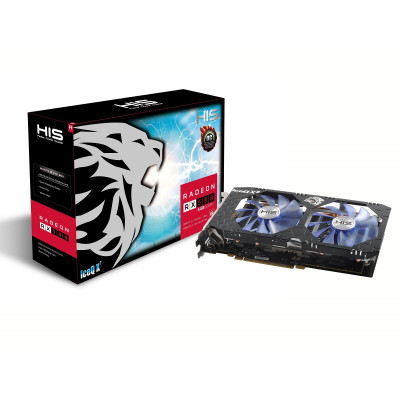 HIS Radeon RX 580 8192Mb IceQ X2 OC (HS-580R8LCBR)