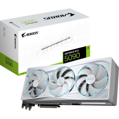 GIGABYTE AORUS GeForce RTX 5090 STEALTH ICE 32G (GV-N5090AORUSST ICE-32GD)