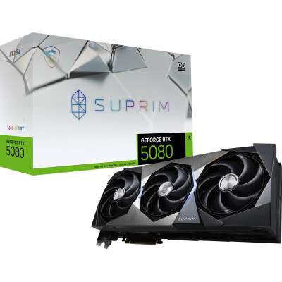 MSI GeForce RTX 5080 16G SUPRIM OC (G5080-16SPC)