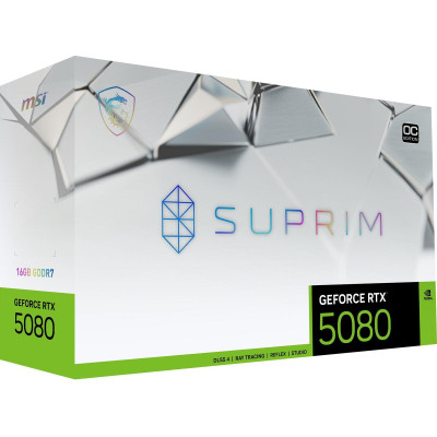 MSI GeForce RTX 5080 16G SUPRIM OC (G5080-16SPC)