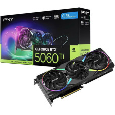 PNY GeForce RTX 5060 Ti ARGB EPIC-X RGB Overclocked Triple Fan (VCG5060T8TFXXPB1-O)