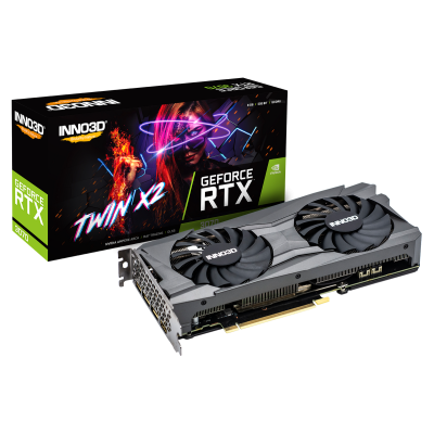 INNO3D GeForce RTX 3070 8192Mb TWIN X2 (M30702-08D6-1710VA32L)