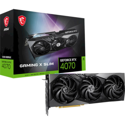 MSI GeForce RTX 4070 12GB GAMING X SLIM (912-V513-416)