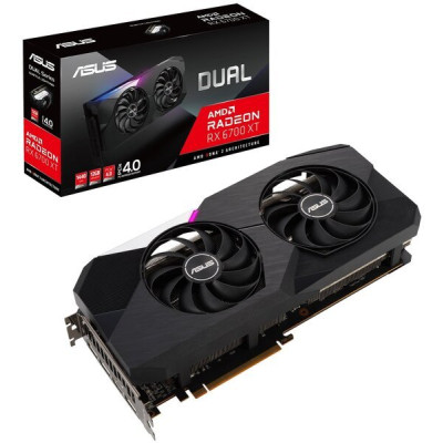 ASUS Radeon RX 6700 XT 12Gb DUAL OC (DUAL-RX6700XT-O12G)