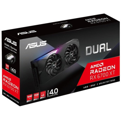 ASUS Radeon RX 6700 XT 12Gb DUAL OC (DUAL-RX6700XT-O12G)