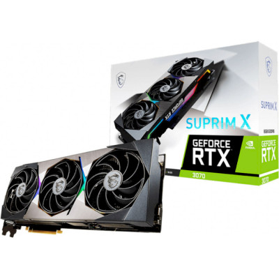 MSI GeForce RTX 3070 SUPRIM X 8G LHR
