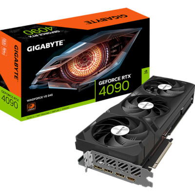 GIGABYTE GeForce RTX 4090 WINDFORCE V2 24G (GV-N4090WF3V2-24GD)