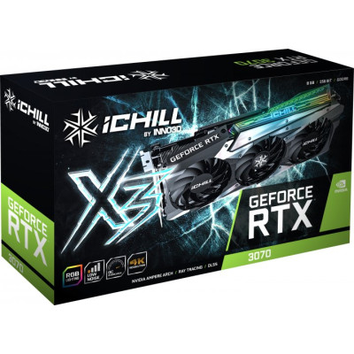 INNO3D GEFORCE RTX 3070 ICHILL X3 LHR (C30703-08D6X-1710VA38H)