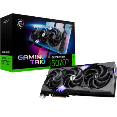 MSI GeForce RTX 5070 Ti 16G GAMING TRIO OC (G507T-16GTC)