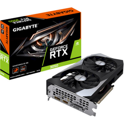 GIGABYTE GeForce RTX 3050 WINDFORCE OC 8G (GV-N3050WF2OC-8GD)