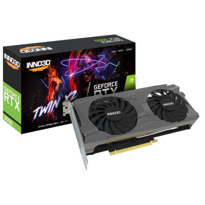 INNO3D GeForce RTX 3050 TWIN X2 (N30502-08D6-1190VA42)