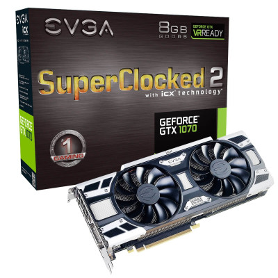 EVGA GeForce GTX 1070 SC GAMING 8GB (08G-P4-6573-KR)