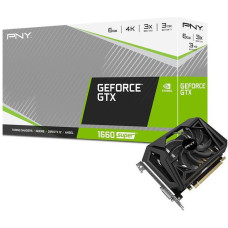 PNY GeForce GTX 1660 SUPER 6GB Single Fan (VCG16606SSFPPB)