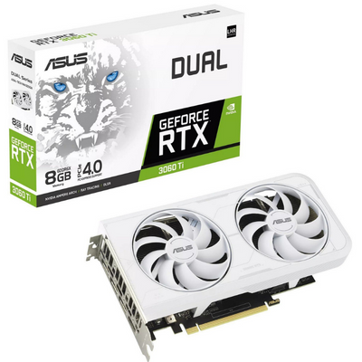 Asus GeForce RTX 3060 Ti Dual (DUAL-RTX3060TI-8GD6X-WHITE)