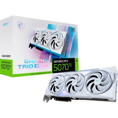 MSI GeForce RTX 5070 Ti 16G GAMING TRIO OC WHITE
