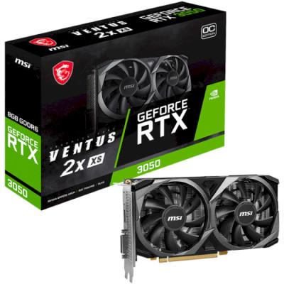 MSI GeForce RTX 3050 VENTUS 2X XS 8G OC