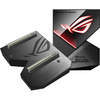Міст для відеокарт ASUS ROG GeForce RTX NVLink RGB 4-slot (ROG-NVLINK-4)